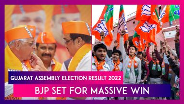 Gujarat Assembly Election Result 2022: BJP Set For Massive Win, AAP Eats Into Congress Votes
